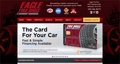 Desktop Screenshot of eagletirepros.com